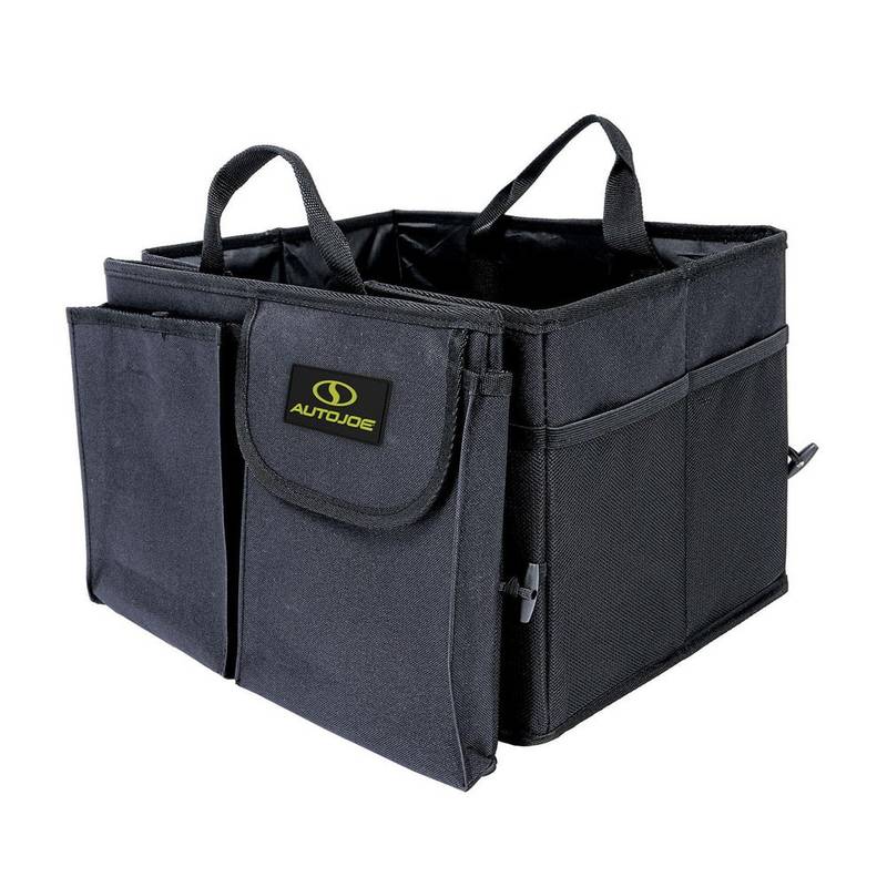 Cargo Handling, Control Devices, Product Type: Collapsible Auto Storage Organizer , Material: Nylon , Net Material: Nylon , Load Capacity: 85  MPN:ATJ-CTSO-BLK