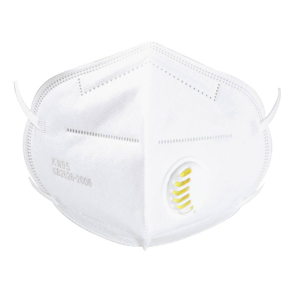 Disposable Face Mask: Contains Nose Clip, Size Medium/Large MPN:RRS-KN95RV-5PK