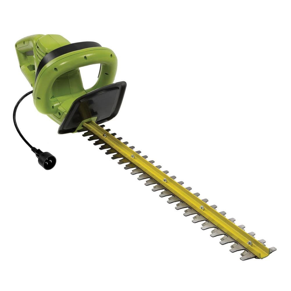 Hedge Trimmer: Electric Power, Double-Sided Blade, 22