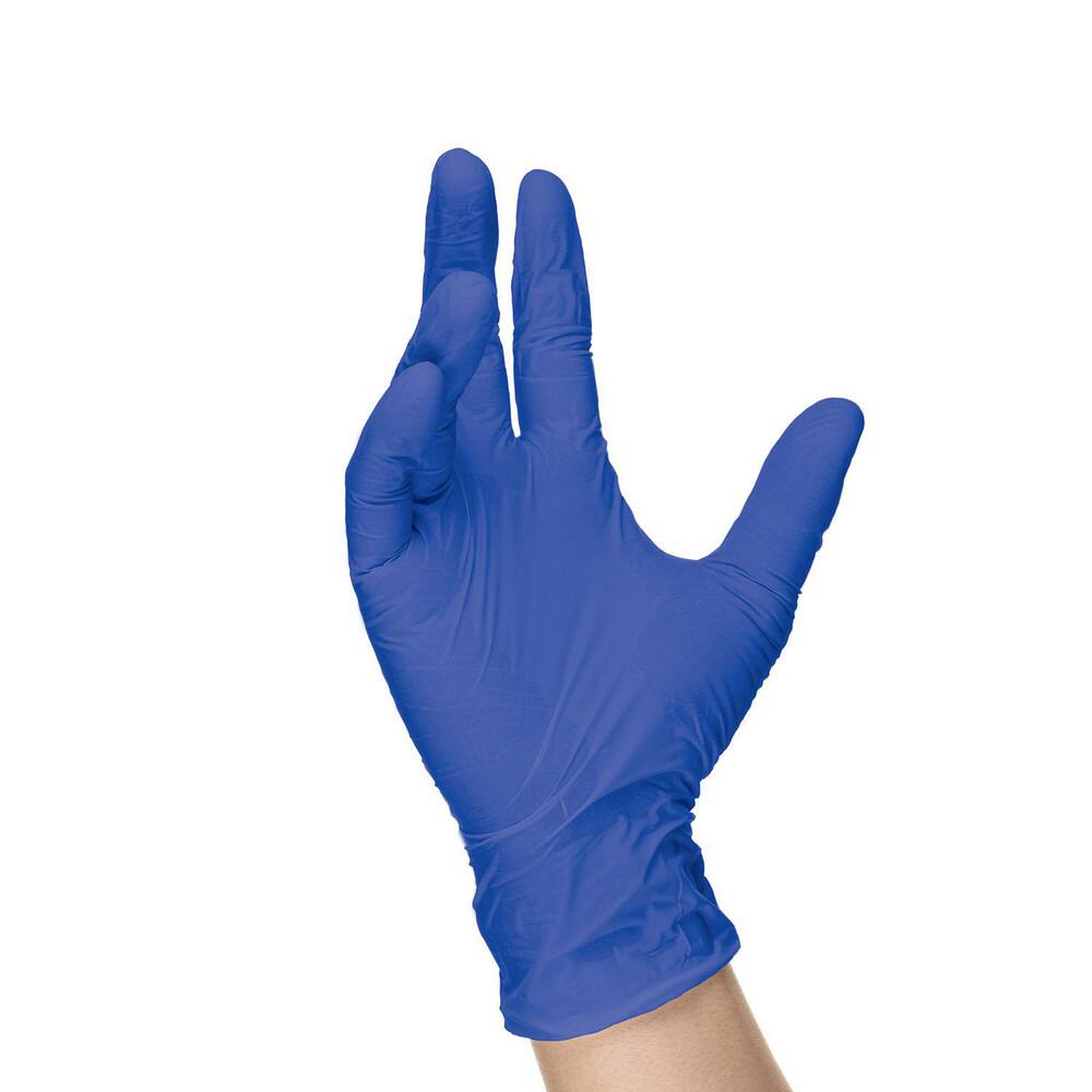 Disposable Gloves: 3 mil, Nitrile-Coated, Nitrile MPN:RRS-NDG100L