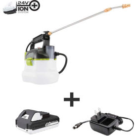 Sun Joe 24V-GS-LTW 24V iON+ Multipurpose Battery Operated Sprayer Kit W/1.3Ah Battery & Charger 24V-GS-LTW
