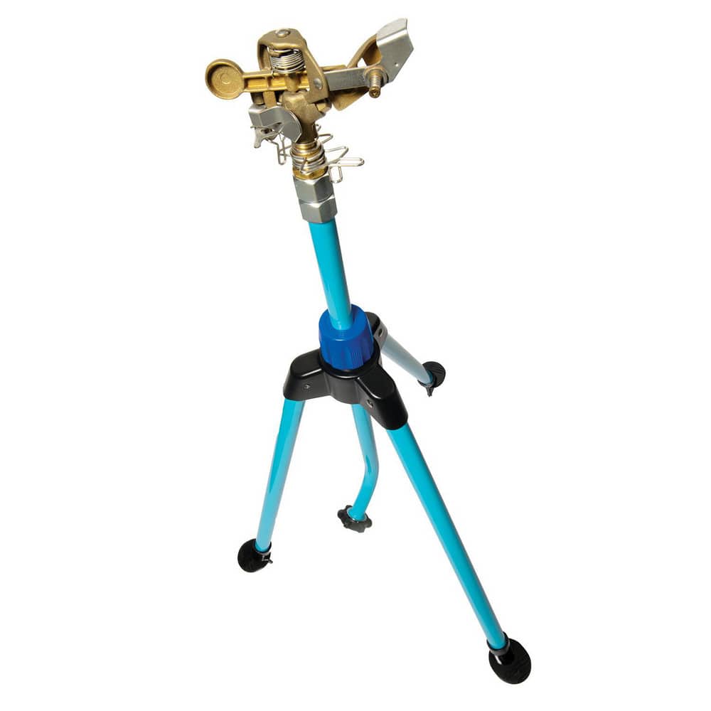 Lawn Sprinklers, Type: Oscillating, Heavy-Duty, Impulse, Oscillating, Pulsating, Rotary, Whirler , Thread Size: .75in , Base Style: Tripod, Spike  MPN:AJ-IST39BM