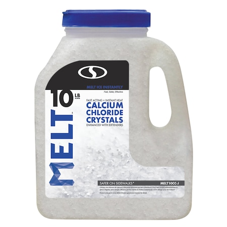 Calcium Chloride Crystals Ice Melt, 10lb. MPN:MELT10CC-J