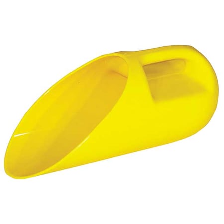 Scoop Shovel, Poly, Red/Blue, 3 in; 5 in H, 7 in W, 6-1/2 in; 9-1/4 in L MPN:D6767