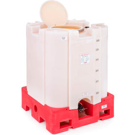 Snyder Food Grade Application IBC Container 330 Gallon Wide Mouth - Stackable 45
