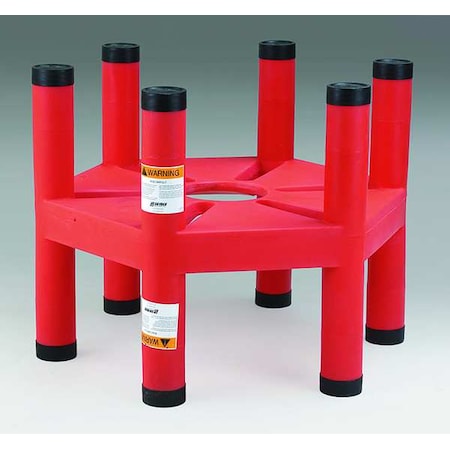 TankStand, 42.5inL, 53inW, Plastic, Black MPN:1750001N97602