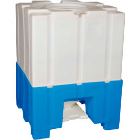 Bonar Plastics Bottom Discharge Hopper - Closed Top - 2000 Lb. Capacity - 44