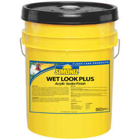 Simoniz® Wet Look Plus Acrylic Floor Sealer/Finish 5 Gallon Pail - CS07500005 CS07500005