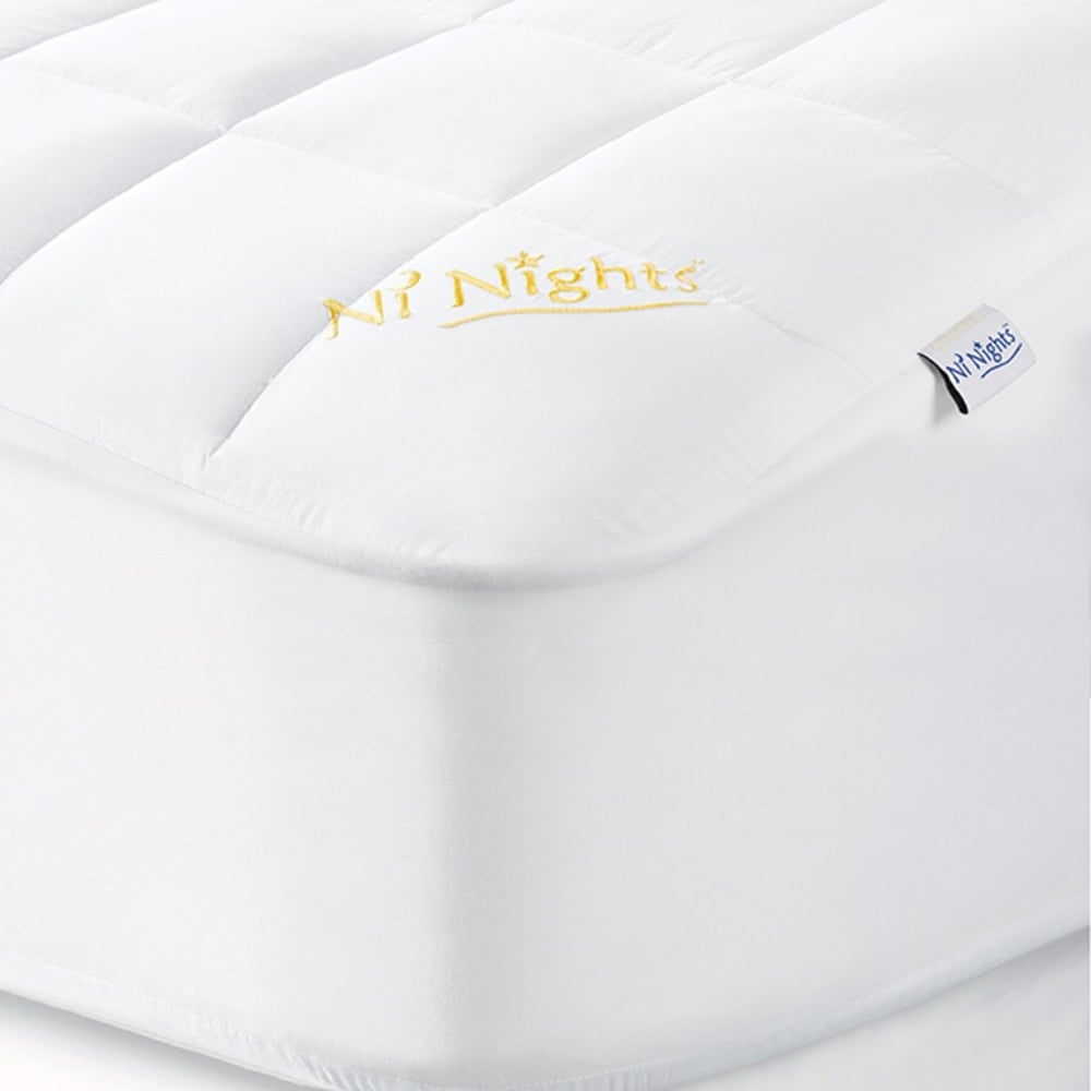 HSM Ni Nights Mattress Pads, Full, White, Total Qty 8 MPN:BMP00043