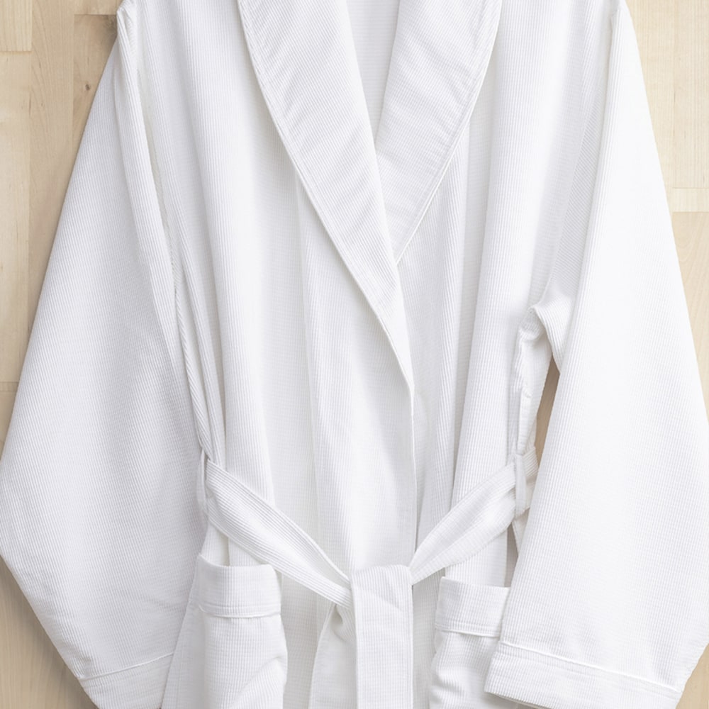 HSM Urbana Collection Robes, Waffle Pattern, White, Total Qty 12 MPN:RRB01060