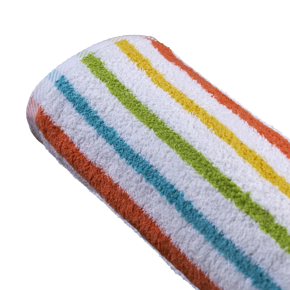 Splash Cabana Stripe Pool Towels, 30in x 60in, Multicolor, Pack Of 24 Towels MPN:TPT00012