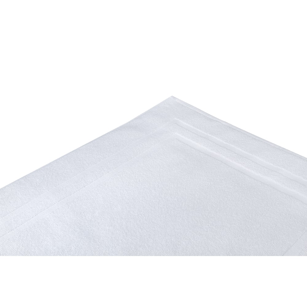 HSM Bath Mats, Sobellisima, 22in x 34in, White, Total Qty 36 MPN:TMT00364