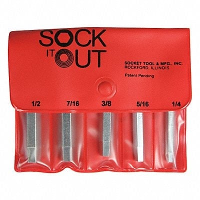 Screw Extractor Set 5pc HSS Pouch MPN:AMI-2