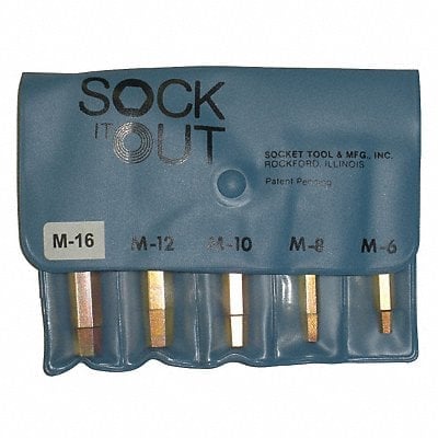 Screw Extractor Set 5pc HSS Pouch MPN:MMI-2