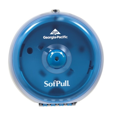 Mini Splash Bathroom Tissue Dispenser, High-Capacity, Centerpull, Blue MPN:56514