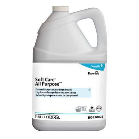 1 gal. Liquid 3-in-1 Body Wash, Hand Soap & Shampoo Jug MPN:100920026