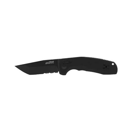 Utility Knife, Serrated, 3-3/8