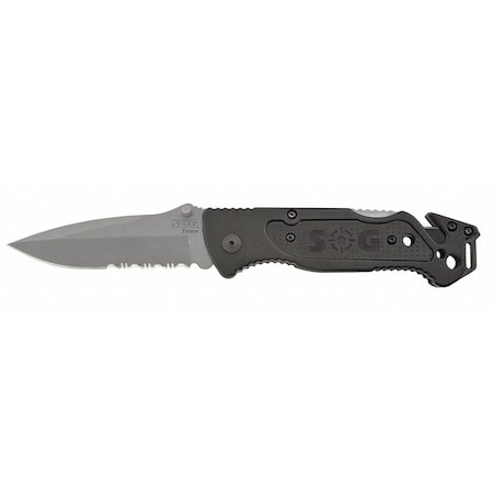 Folding Knife, Spear, Satin, 3-7/16 In MPN:FF24-CP
