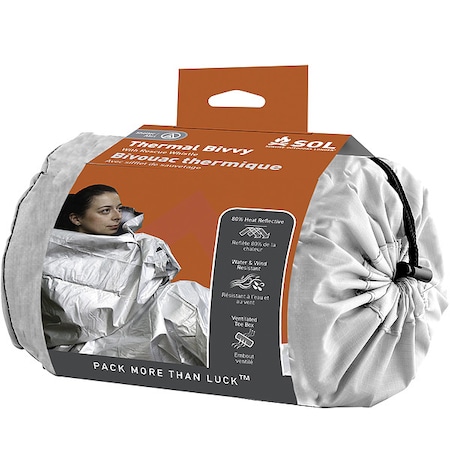 Thermal Bivvy with Rescue Whistle, Silver MPN:0140-1221