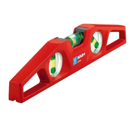 Torpedo Level, Alum, 10 In, Magnetic, Red MPN:LSTFM