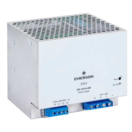 Din Rail Power Supply, 20 A, 480 W MPN:SVL2024480