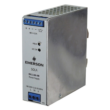 Din Rail Power Supply, 2.5 A, 120 W MPN:SVL248100