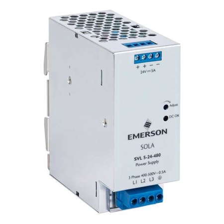 Din Rail Power Supply, 5 A, 120 W MPN:SVL524480