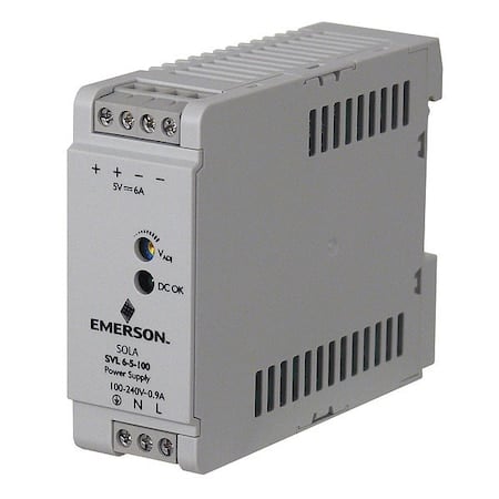 Din Rail Power Supply, 6 A, 30 W MPN:SVL65100