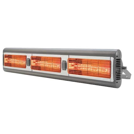 Electric Infrared Heater, 1 Phase, Aluminum, 20, 472 BtuH, 208/240V AC 6000 W MPN:SALPHA3-60240L1G