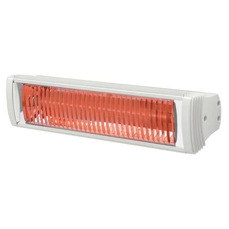 Electric Infrared Heater, 1 Phase, Aluminum, 5120 BtuH, 208/240V AC 1500 W MPN:SCOSY15240L1W