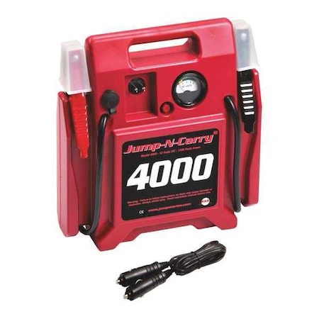 Jump Starter, 1100 Peak Amp, 12V MPN:JNC4000