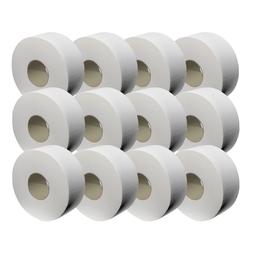 Livi Jumbo 2-Ply Toilet Paper, 850ft Per Roll, Pack Of 12 Rolls (Min Order Qty 2) MPN:23724