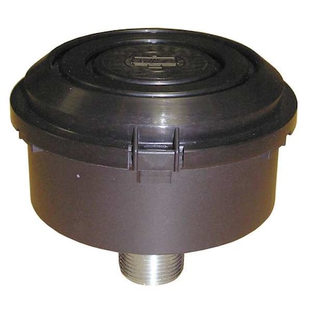 Filter Silencer, 1/2 In MNPT, 10 CFM Max MPN:PS-06-050