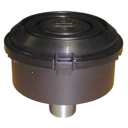 Filter Silencer, 1/2 In MNPT, 12 CFM Max MPN:PS-10-050