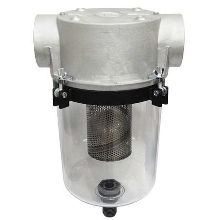 Liquid Separator, 4In FNPT Inlet/Outlet MPN:STS-400C