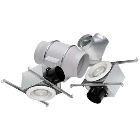 Duct Fan Exhaust Kit, 6 In. Dia. MPN:KIT-TD150F
