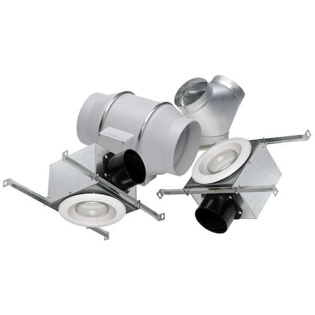 Duct Fan Exhaust Kit, 6 In. Dia. MPN:KIT-TD150L