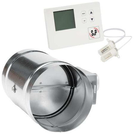Motorized Damper with Controller, 5 in MPN:MD5-ES24VK