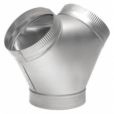 Y Sheet Metal Adaptor, 6x6x8