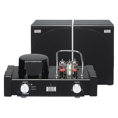 Stereo Bluetooth Vacuum Tube Audio System, 34W RMS MPN:SO-8000