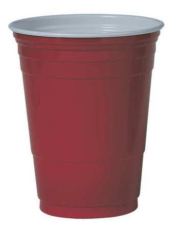 Disposable Cold Cup 16 oz Red PK1000 MPN:P16R
