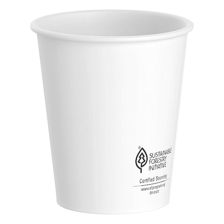 Insulated Paper Hot Cups, Wht, 12 oz MPN:DWTG12W