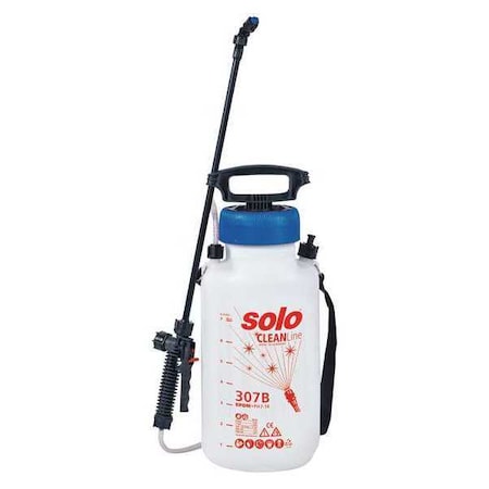 1-27/32 gal Handheld Sprayer, Poly, 48 in L Hose, 20 in L Wand, Fan Nozzle Spray Pattern, 45 psi Max MPN:307-B