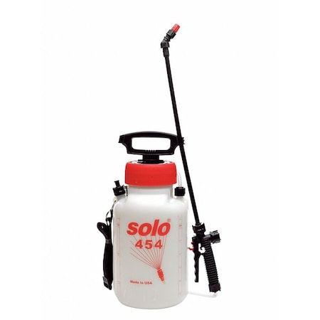 1-1/2 gal Lawn Handheld Sprayer, Poly, 48 in L Hose, Fan Nozzle Spray Pattern, Manual MPN:454V