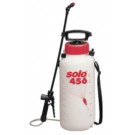 2 gal Handheld Lawn & Garden Sprayer, Polyethylene Tank, 48 in L Hose, 28 in L Wand MPN:456