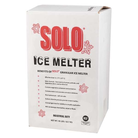 Ice Melt, Granular, 50 lb. Carton, -5 F MPN:CSOL050BX-GR