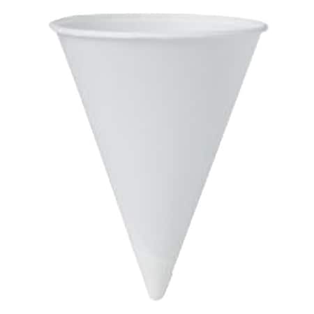 4OZ Rim Unprint SCC4BRCTPAPER Water Cup/Cone MPN:W4FCSOLO