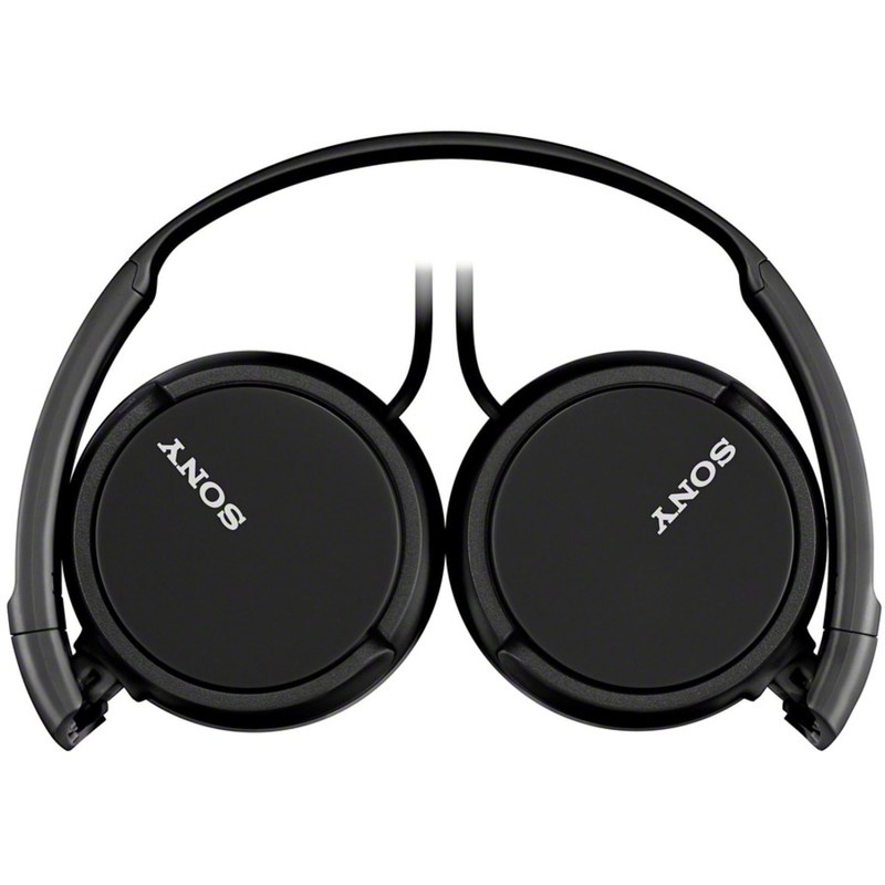 Sony Wired On-Ear Headphones, Black, MDRZX110/BLK MPN:MDR-ZX110BLK