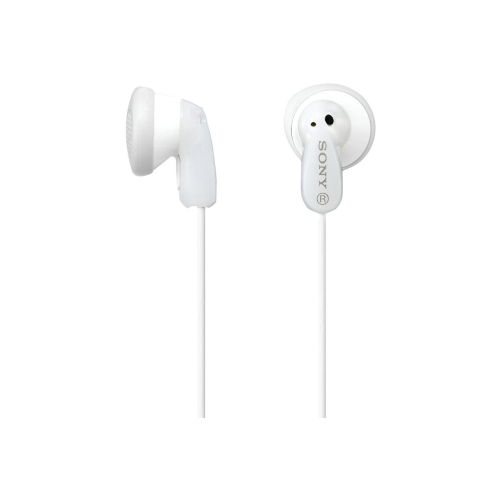 Sony MDR-E9LP - Earphones - ear-bud - wired - 3.5 mm jack - white MPN:MDRE9LP/WHI