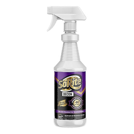 Decontaminant, Trigger Spray Bottle, Fresh, 6 PK MPN:SRD-32